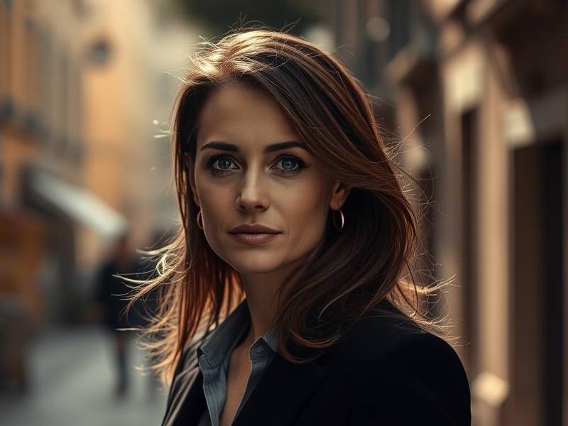 Claire, commerçante