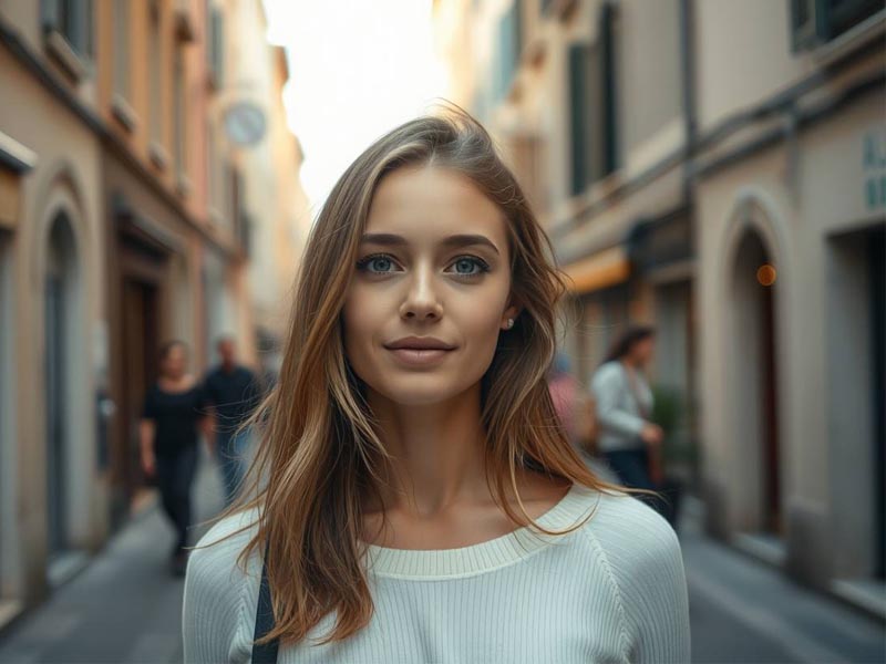 Anne, étudiante en art